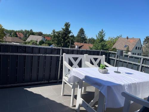 Erkély/terasz, Apartment am Ronhof in Fürth