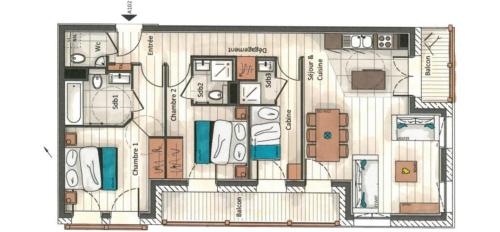 Apartment room in Annapurna by Alpine Resorts