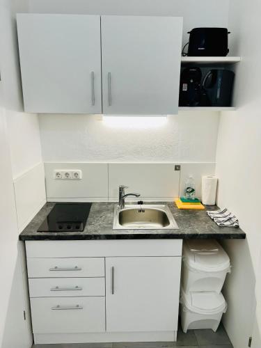 ห้องครัว, Jainzen Einzimmerferienwohnung mitten im Zentrum in บาด อิสเชล