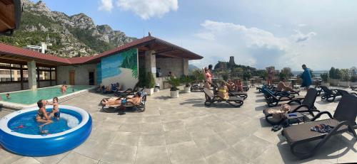 Hotel PANORAMA Kruje view on the castle and the old town - 전망