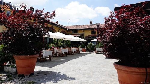 景觀, Cascina Vittoria Restaurant Lab & Rooms in 羅尼亞諾