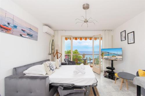 Facilities, Vina del mare, vue mer, terrasse in Gorbio