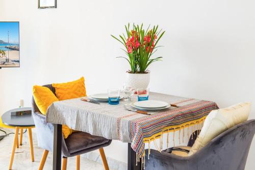 Facilities, Vina del mare, vue mer, terrasse in Gorbio