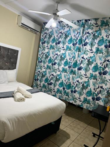 1 double bed
