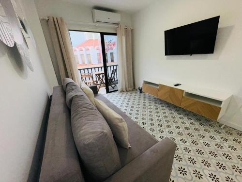 Central flat Los Cristianos Square, Tenerife