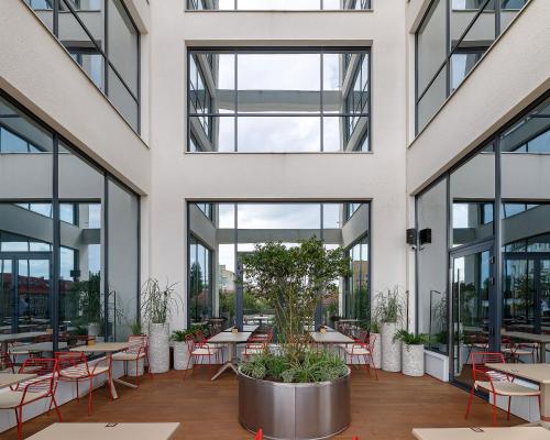 ห้องอาหาร, LEV Lifestyle Hotel - Maestro in เขตซาลิซนึชเนีย