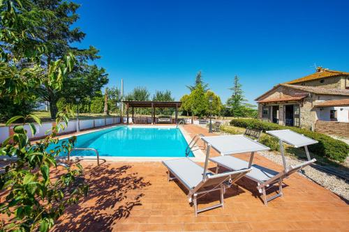 Timeless 19th-Century Villa with Private Pool Oasis gîte à louer Canalicchio