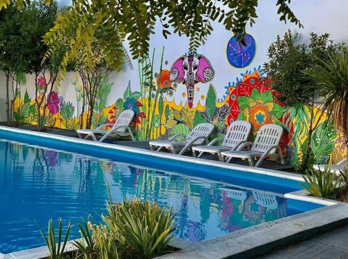 Garden, Hotel Aiello in San Luis
