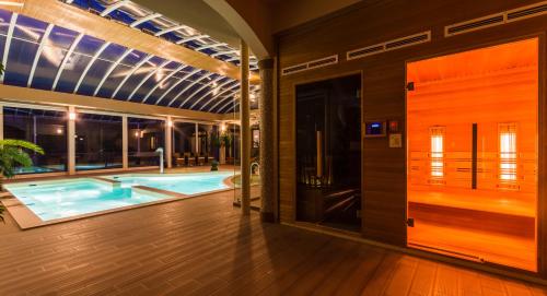 Sauna, Vinum Hotel in Kiskoros
