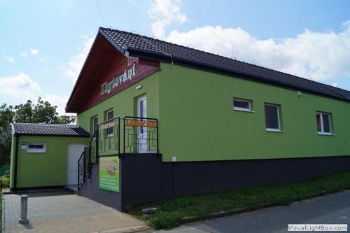 Viesnīcas āriene, zelený apartmán (zeleny apartman) in Lužice
