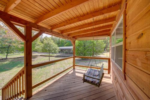 Clayton Cabin w/ Wraparound Deck: Steps to Lake! in Haileyville