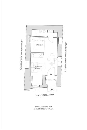 阿西西 [Loft Moderno] in Centro Storico 3星级 单人房 客房