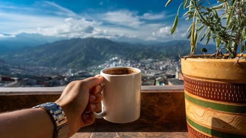 View, Casa Mama Hotel in La Fuente