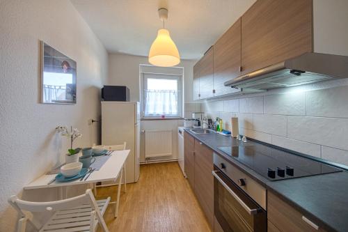 廚房, Apartment Karli für bis zu 6 Gäste (Apartment Karli fur bis zu 6 Gaste) in 德里慈