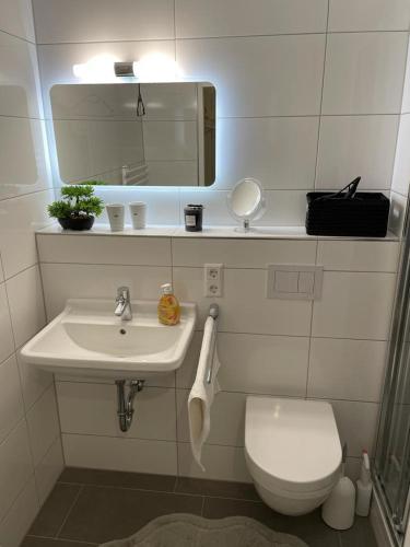 Badrum, Haus Seelord Wohnung 38 in Norderney