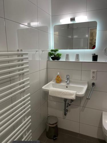 Badrum, Haus Seelord Wohnung 38 in Norderney