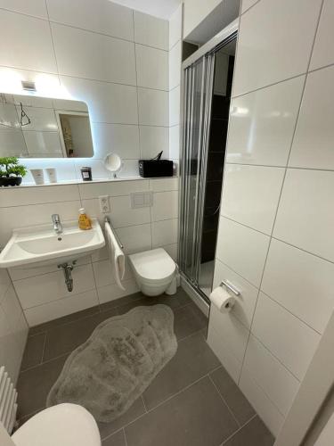 Badrum, Haus Seelord Wohnung 38 in Norderney