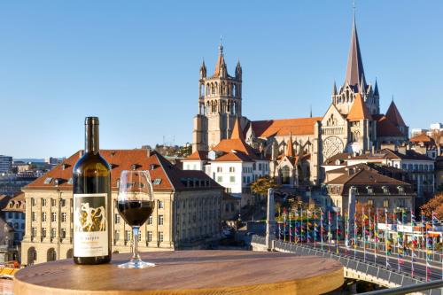 View, Swiss Wine Hotel & Bar by Fassbind in Lausanne