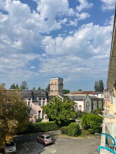 Kilátás, Studio lumineux au calme en centre ville, face aux thermes in Salies-De-Bearn városközpont