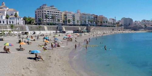 Strand, Marina Vista Puerto in Ceuta
