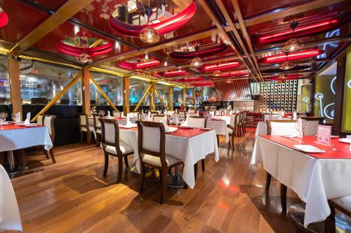 餐廳, Hotel Restaurante Ankara in 比尼亞德爾馬城市中心
