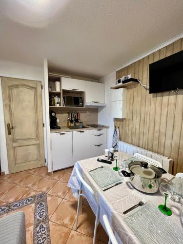 Konyha, Appartement Perce-Neige in Thollon-les-Memises