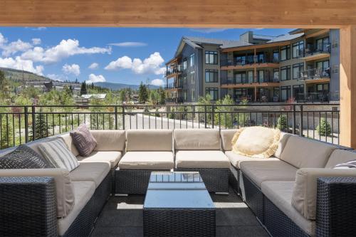 Balkon/Terrasse, Timber Fox 1208 apts in Winter Park (CO)