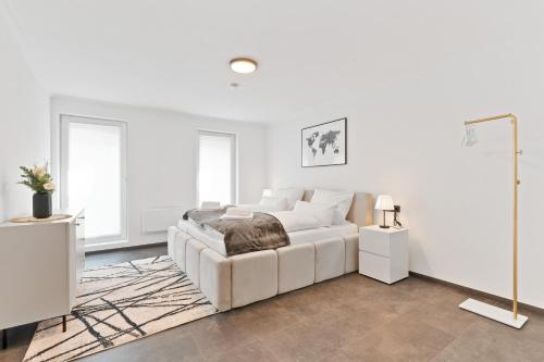 TOP Apartments - Stilvolle Wohnung im Stadtzentrum - Loggia - Kingsize Bett - Smart TV - Netflix - 60qm - 24h Check-In