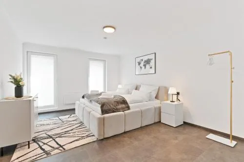 TOP Apartments - Stilvolle Wohnung im Stadtzentrum - Loggia - Kingsize Bett - Smart TV - Netflix - 60qm - 24h Check-In in Ludwigsburg, Deutschland
