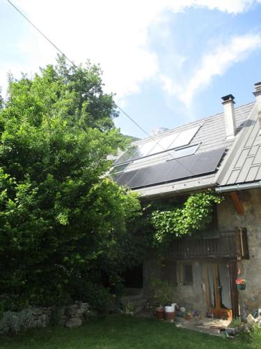 Maison verte à la montagne gîte à louer Verel-Pragondran