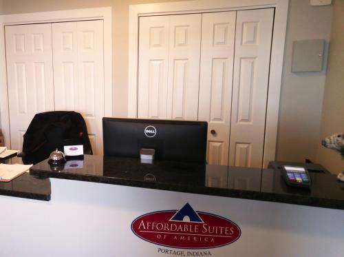 入口, 美国波蒂奇经济酒店 (Affordable Suites of America Portage) in 波塔吉(IN)