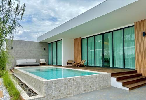 modernfes Pool Villa Khao Yai - 전망