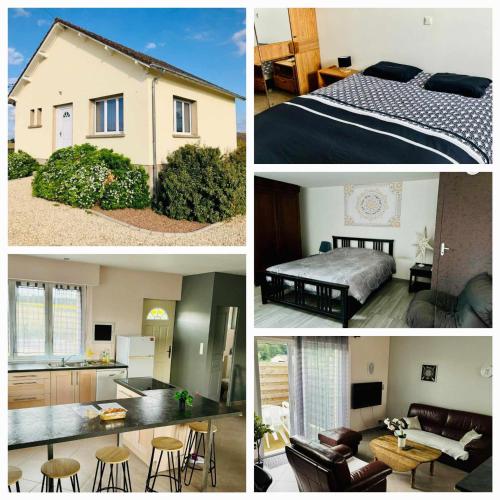 Jolie maison avec 4 chambres gîte à louer Chaumot