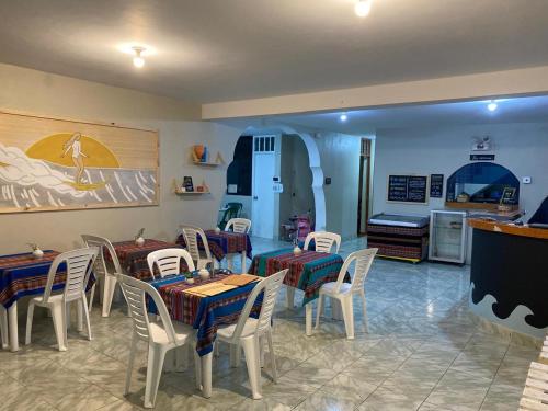 餐飲選擇, Hospedaje La Ola Azul in 奇卡馬港