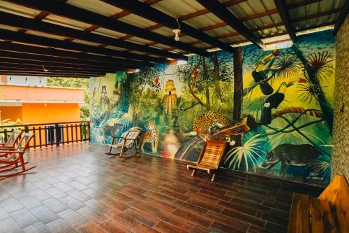 Terraza/balcón, zazil ha in El Remate