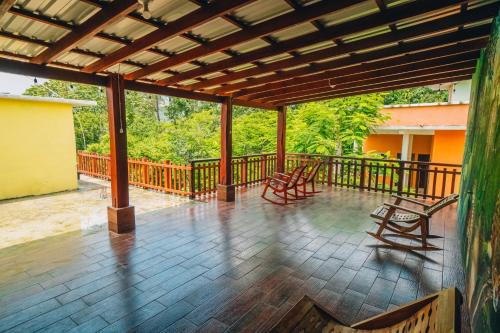 Terraza/balcón, zazil ha in El Remate