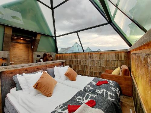 Aurora Pyramid Glass Igloos in Kongasa