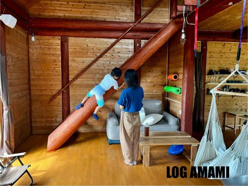 LOG AMAMl 1棟貸切ログハウス, Setouchi (fotografie 10)