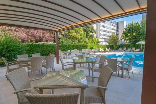 餐廳, 佩魯賈廣場酒店 (Perugia Plaza Hotel) in 靠近市中心