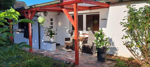 Bejárat, Bungalow an der Tanne mit überdachter Terrasse (Bungalow an der Tanne mit uberdachter Terrasse) in Unterbach