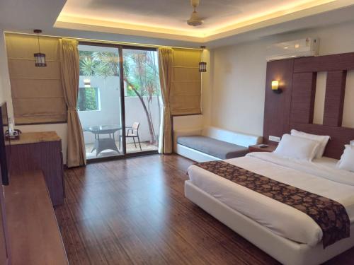 1 double bed