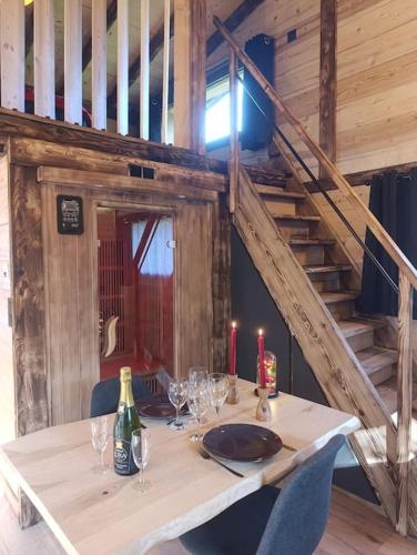 Les Étoiles de Bevy Chalet insolite Love Room (Les Etoiles de Bevy Chalet insolite Love Room) in Septmoncel