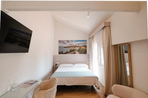 1 double bed