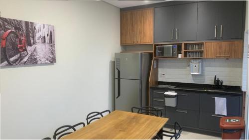 Kitchen, Hostel Mirandopolis in Saude