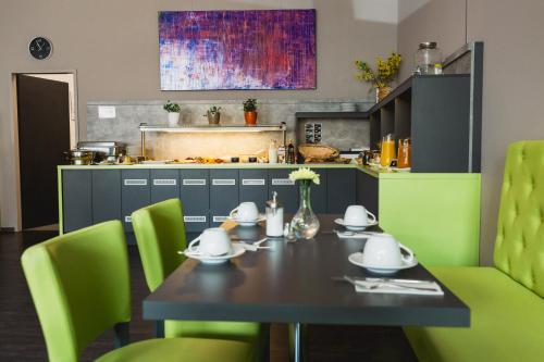 餐廳, SleepySleepy Hotel Dillingen in 多瑙河畔迪林根