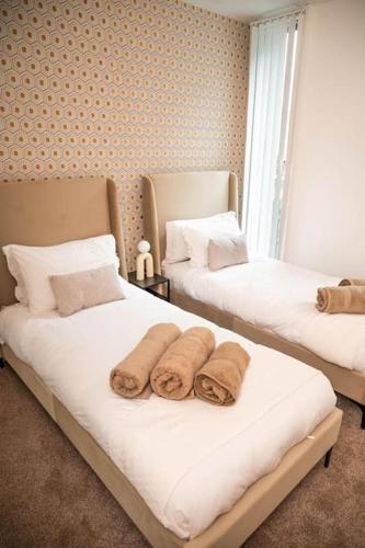 Modern City Centre Two Bedroom Suite & NETFLIX & WIFI, Leeds (Foto 4)