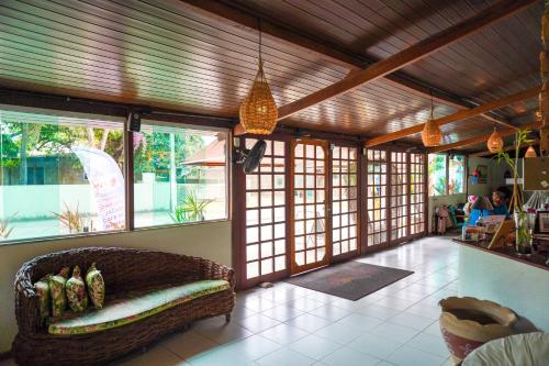 Lobby, Pousada Flor de Maraca in Maracaipe