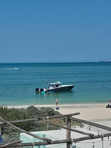 Casa Rosa 2 bedroom beach fronted home with private pool in Chelem, Mexico