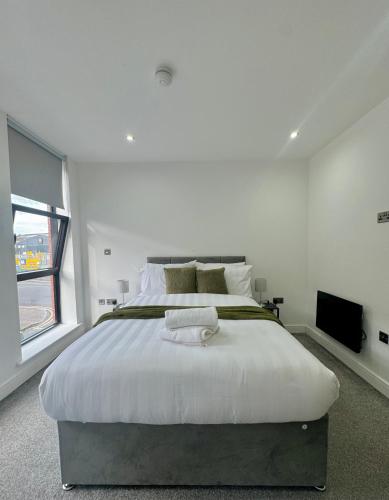 Luxury Apartment Located In City Centre, Birmingham (fotografie 9)
