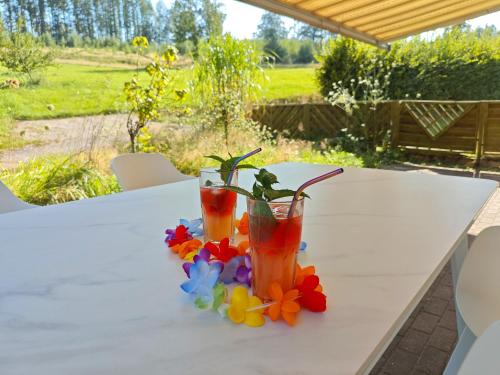 Kilátás, Wald-Apartment in Niederfrohna